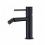 Grifo de bidet monomando Monza negro mate de Imex